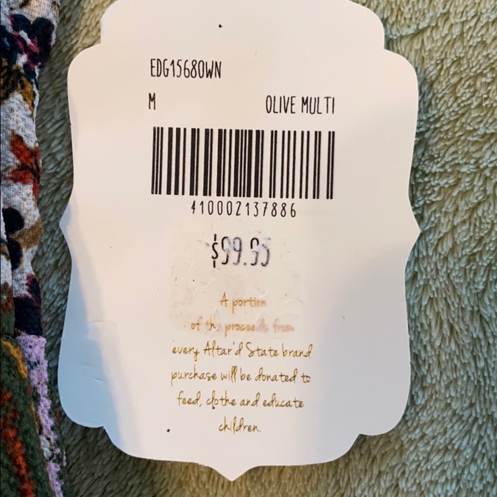 Altard State maxi dress size M multicolored - Picture 11 of 12
